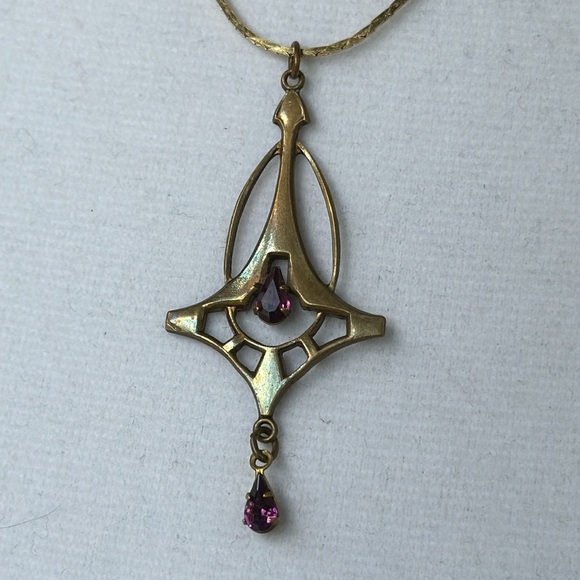 Pididdly Links Jewelry - Vintage Pididdly Links Art Deco Necklace